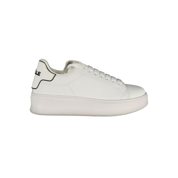 Gaelle Paris Bianco Poliuretano Women Women\'s Sneaker
